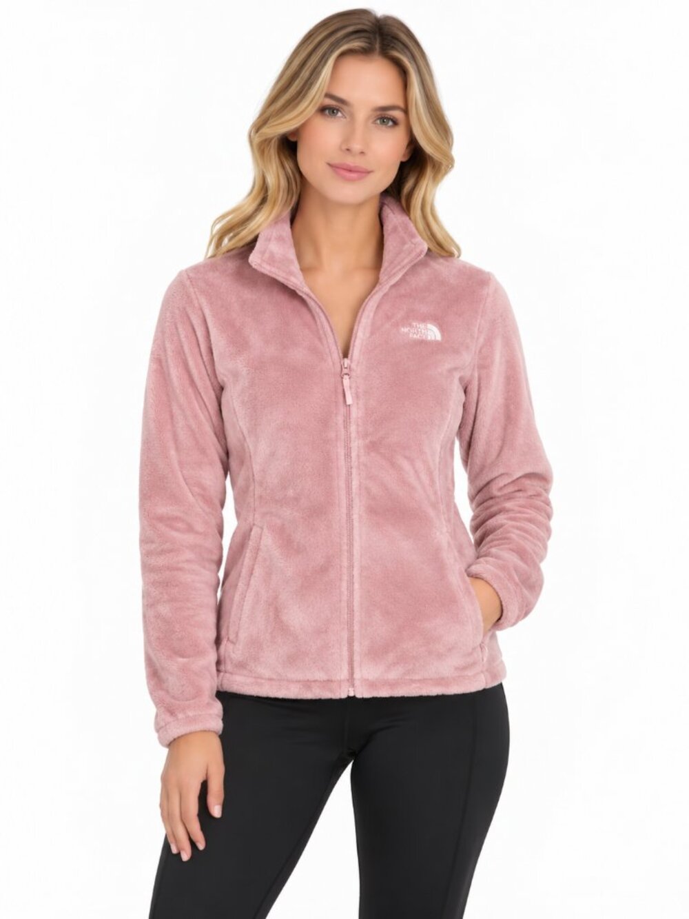 North Face Women's Fleece Jacket Pink